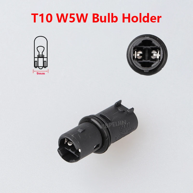 2x For BMW X3 E83 E60 E90 E92 E93 T10 W5W Bulb Holder Side Turn Signal Light Socket Accessories
2x For BMW X3 E83 E60 E90 E92 E93 T10 W5W Bulb Holder Side Turn Signal Light Socket Accessories