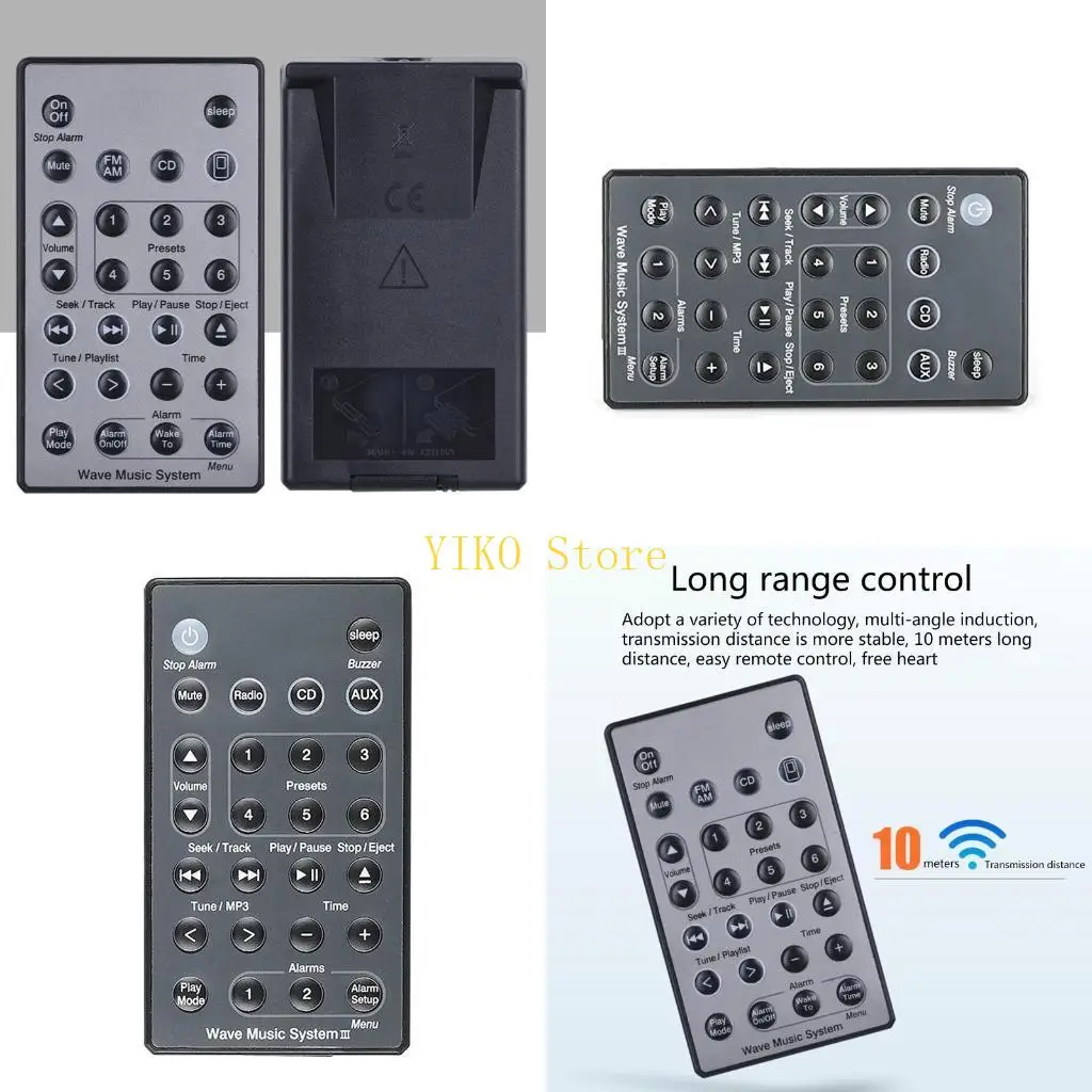 K32C Replacement Remote Control for Wave Music Systems Music Radio System
K32C Replacement Remote Control for Wave Music Systems Music Radio System