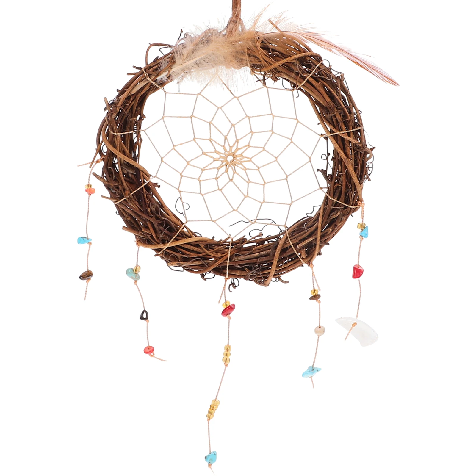 Dream Catcher Dream Catcher Hanging Ornament Ornament Colorful Stone Wreath Decor Small Size Window Car Room Dreamcatcher
Dream Catcher Dream Catcher Hanging Ornament Ornament Colorful Stone Wreath Decor Small Size Window Car Room Dreamcatcher