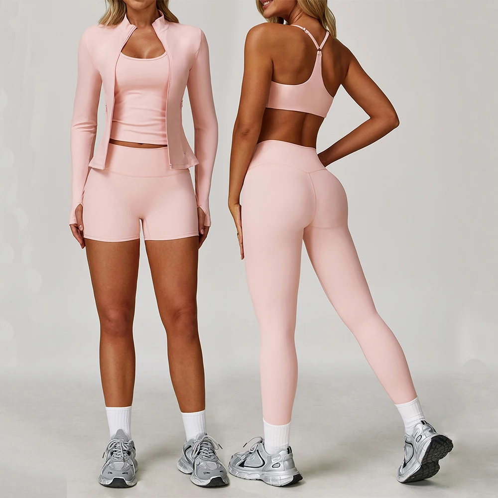 Yoga Set 2PCS Sports Suits Women's Tracksuit Gym Set Women Workout Suit Female Sports Bra Quick-Drying Yoga Shirts Long Sleeve
Yoga Set 2PCS Sports Suits Women's Tracksuit Gym Set Women Workout Suit Female Sports Bra Quick-Drying Yoga Shirts Long Sleeve