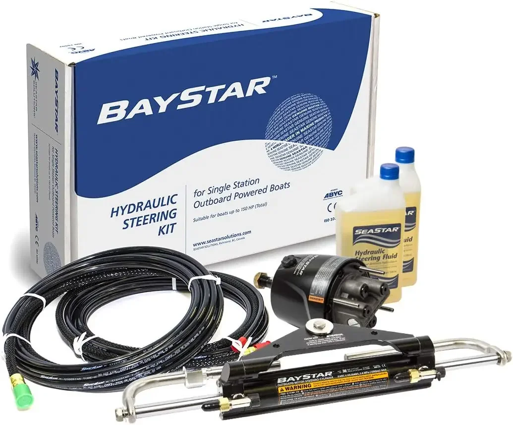 SeaStar Hydraulic Steering Kit HK4200A-3 Dometic Baystar Marine Boat Steering System High Performance
SeaStar Hydraulic Steering Kit HK4200A-3 Dometic Baystar Marine Boat Steering System High Performance