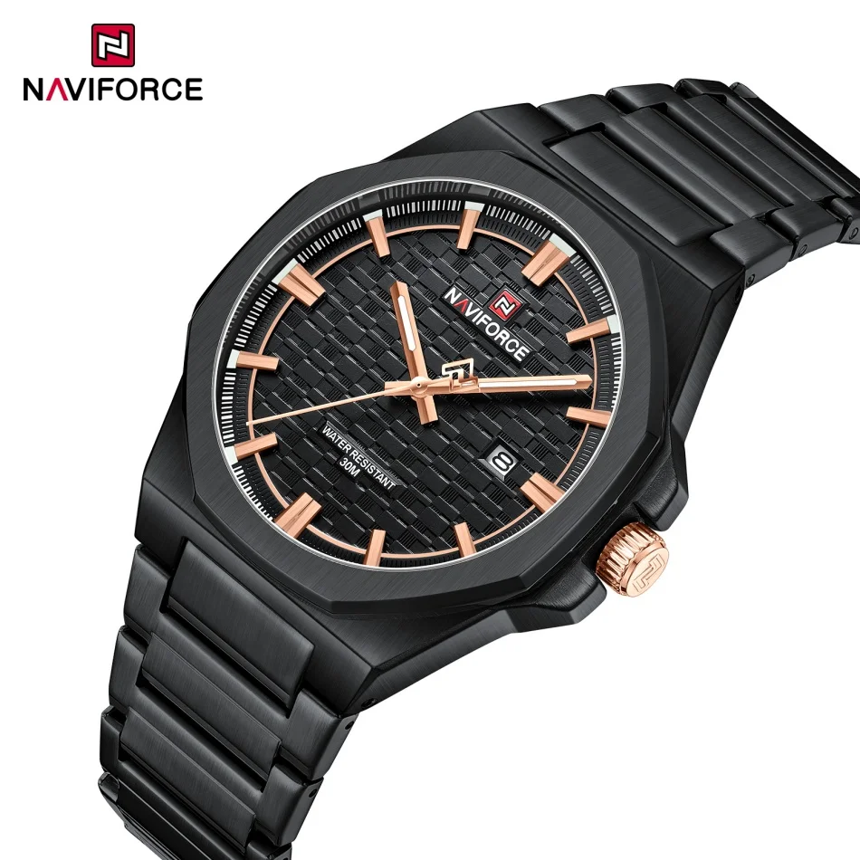 NAVIFORCE мужские роскошные модные дизайнерские мужские часы с дисплеем даты темперамент мужские деловые офисные кварцевые наручные часы Relogio Masculino
NAVIFORCE мужские роскошные модные дизайнерские мужские часы с дисплеем даты темперамент мужские деловые офисные кварцевые наручные часы Relogio Masculino