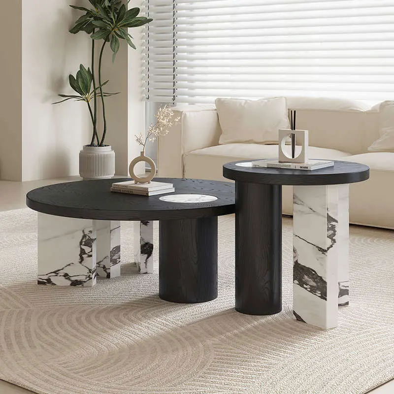 Modern Round Luxury Marble Coffee Table High End Solid Wood Legs Designer Side Table Set
Modern Round Luxury Marble Coffee Table High End Solid Wood Legs Designer Side Table Set
