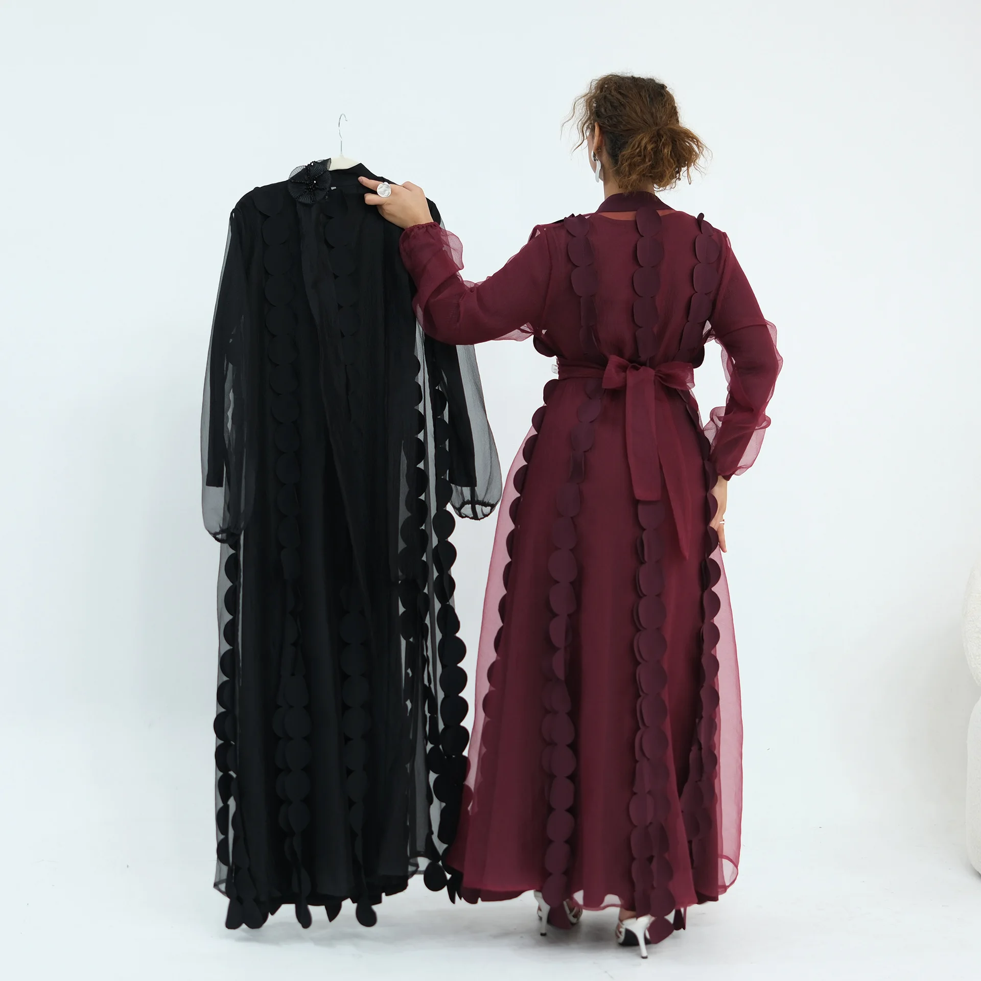 Women Open Abaya Inner Dress Kaftan Dubai Turkey 2 Piece Muslim Set Islam Robe African Dress Kimono Morocco Clothing Caftan Robe
Women Open Abaya Inner Dress Kaftan Dubai Turkey 2 Piece Muslim Set Islam Robe African Dress Kimono Morocco Clothing Caftan Robe