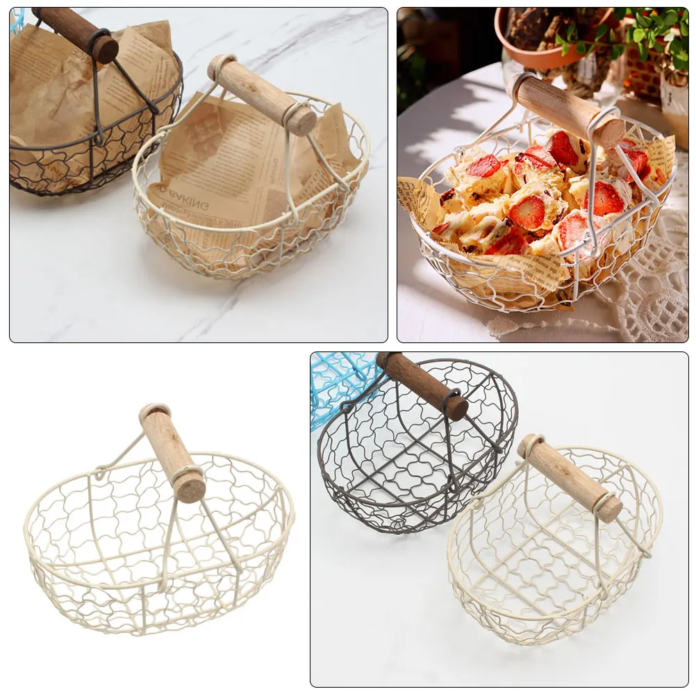1pc Iron Storage Baskets Kitchen Organizer Fruit Container Decorative Basket Beige Home Wardrobe Bedroom Porch Use Tidy
1pc Iron Storage Baskets Kitchen Organizer Fruit Container Decorative Basket Beige Home Wardrobe Bedroom Porch Use Tidy