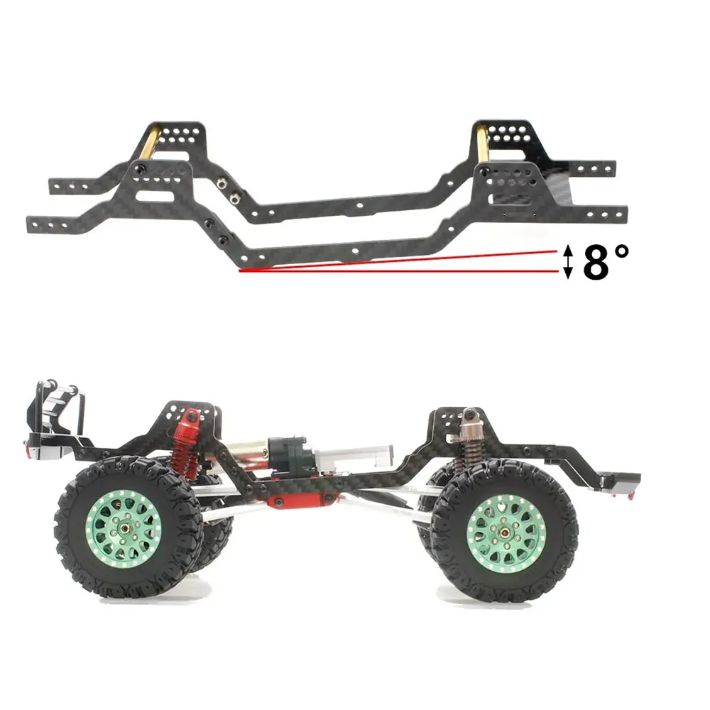TRX4M LCG Carbon Fiber Chassis Kit Frame Girder Rail for TRX4M 1/18 RC Crawler Car Upgrade Parts Accessories
TRX4M LCG Carbon Fiber Chassis Kit Frame Girder Rail for TRX4M 1/18 RC Crawler Car Upgrade Parts Accessories