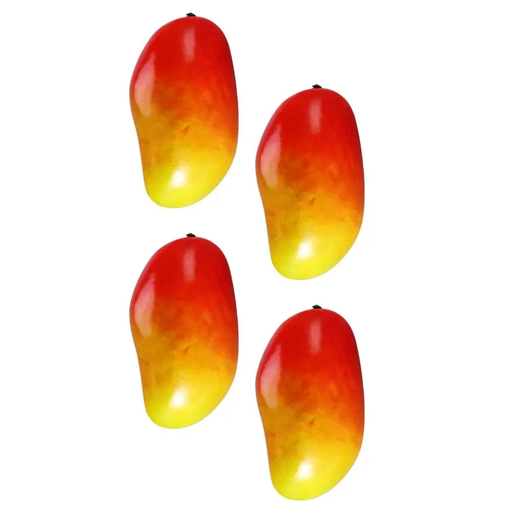 4 Pcs Simulation Mango Decoration Vivid Plastic Model Lightweight Natural Fresh Fine Workmanship Fruit Decors for Homes
4 Pcs Simulation Mango Decoration Vivid Plastic Model Lightweight Natural Fresh Fine Workmanship Fruit Decors for Homes