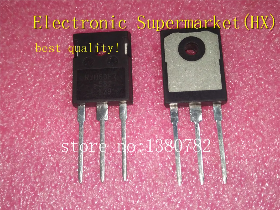 Free shipping 10pcs-50pcs RJH60F7 RJH60F IGBT 600V 90A 328.9W TO-3P IC In stock!
Free shipping 10pcs-50pcs RJH60F7 RJH60F IGBT 600V 90A 328.9W TO-3P IC In stock!