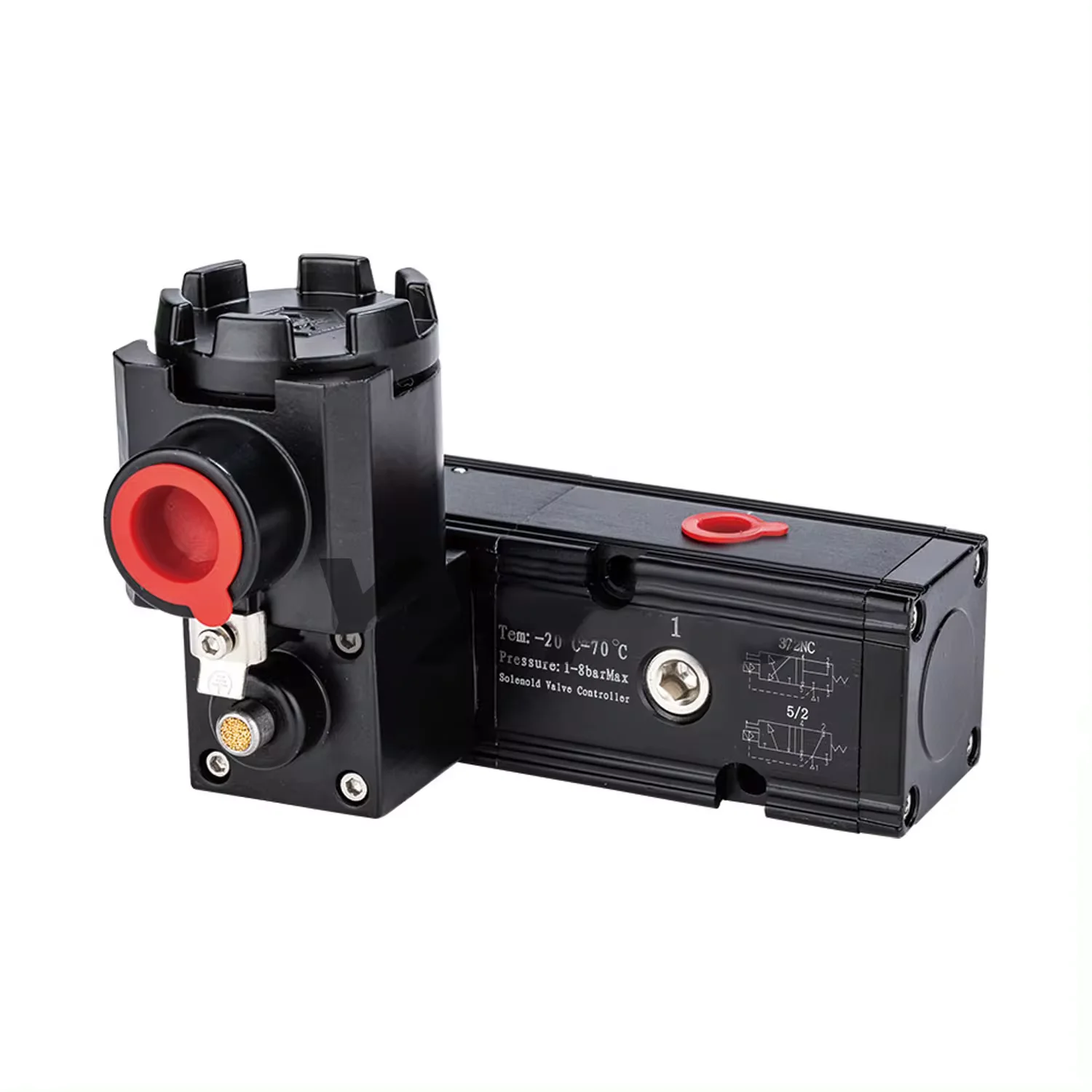 IP66 ExdIICT6 Single Control Aluminum Explosion-proof Solenoid Valve for Pneumatic Actuator Durable Anti-leakage
IP66 ExdIICT6 Single Control Aluminum Explosion-proof Solenoid Valve for Pneumatic Actuator Durable Anti-leakage