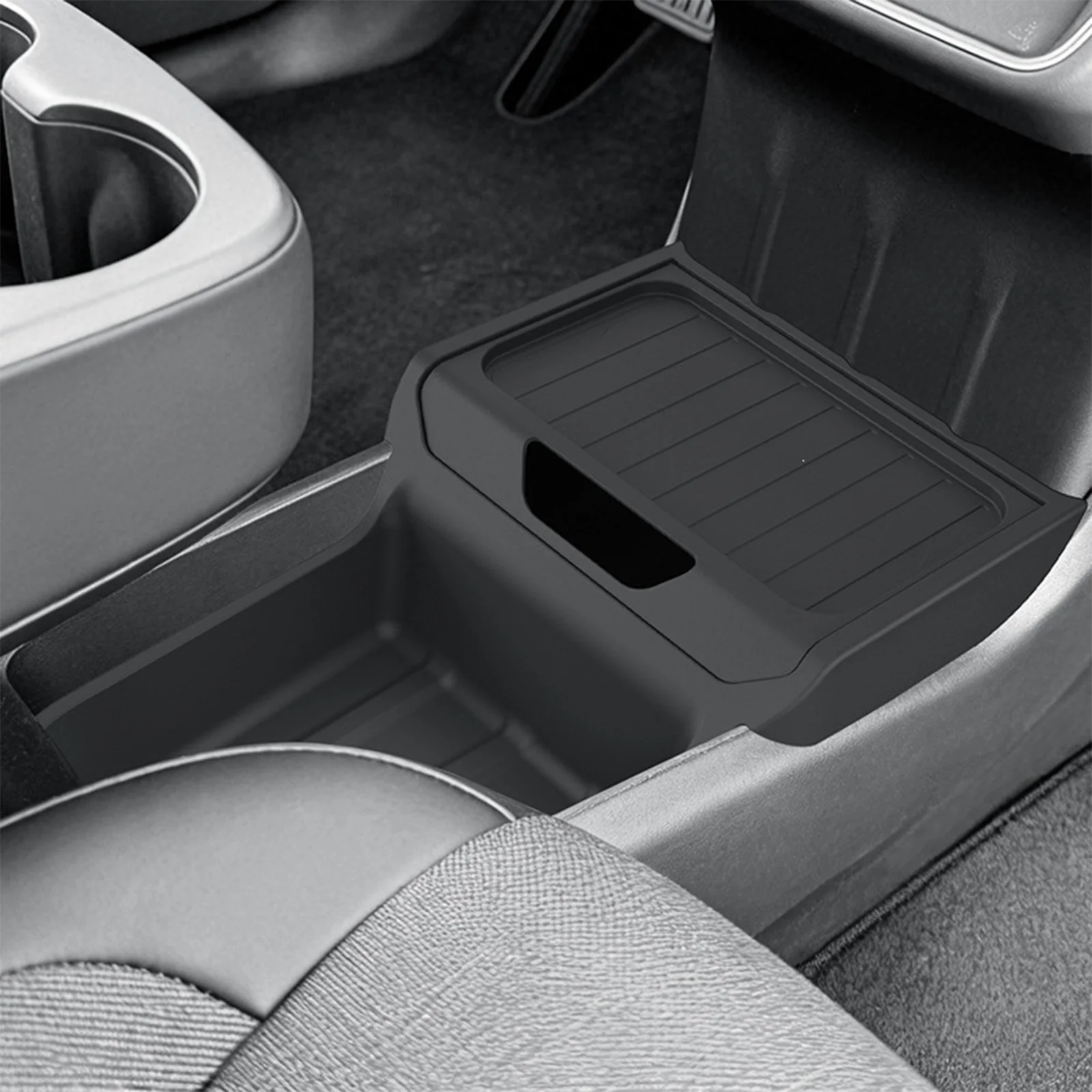 Lower Center Storage Organizer for Tesla Model Y Juniper Standard 2026 2025 Centre Console Lower Storage Box TPE Easy To Clean
Lower Center Storage Organizer for Tesla Model Y Juniper Standard 2026 2025 Centre Console Lower Storage Box TPE Easy To Clean
