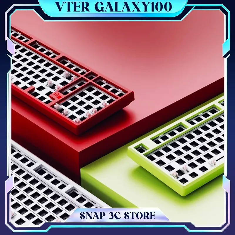 Механическая клавиатура VTER Galaxy100, алюминиевый корпус, 101 клавиша, CNC-фрезеровка, Gasket-крепление, три режима подключения (беспроводной, Bluetooth, проводной), горячая замена переключателей, Hi-Fi звук, для гейминга
Механическая клавиатура VTER Galaxy100, алюминиевый корпус, 101 клавиша, CNC-фрезеровка, Gasket-крепление, три режима подключения (беспроводной, Bluetooth, проводной), горячая замена переключателей, Hi-Fi звук, для гейминга