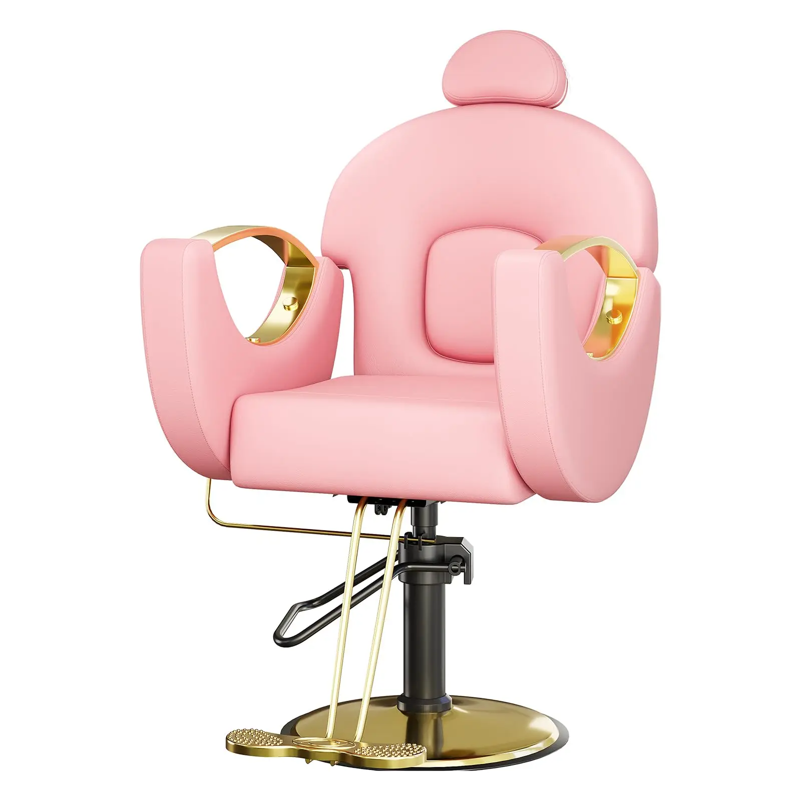 Barber Salon Chair, Height Adjustable Hydraulic Hair Reclining Salon Chairs, 360 Degrees Rotation, Multi-Function for Barbershop
Barber Salon Chair, Height Adjustable Hydraulic Hair Reclining Salon Chairs, 360 Degrees Rotation, Multi-Function for Barbershop