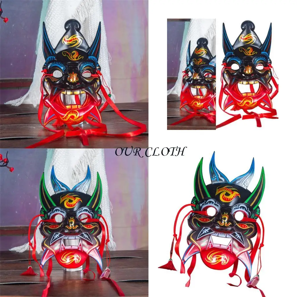 Маска маскарада нарисованная Nuo Operas Mask Cosplay Mask Mask Mask Эстетическая маска китайская опер
Маска маскарада нарисованная Nuo Operas Mask Cosplay Mask Mask Mask Эстетическая маска китайская опер