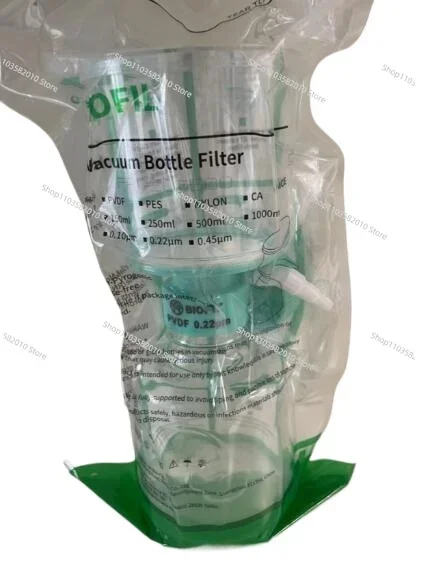 0.22um Lab Vacuum Filtration System Apparatus PVDF Bottle Filter Set 500ml
0.22um Lab Vacuum Filtration System Apparatus PVDF Bottle Filter Set 500ml