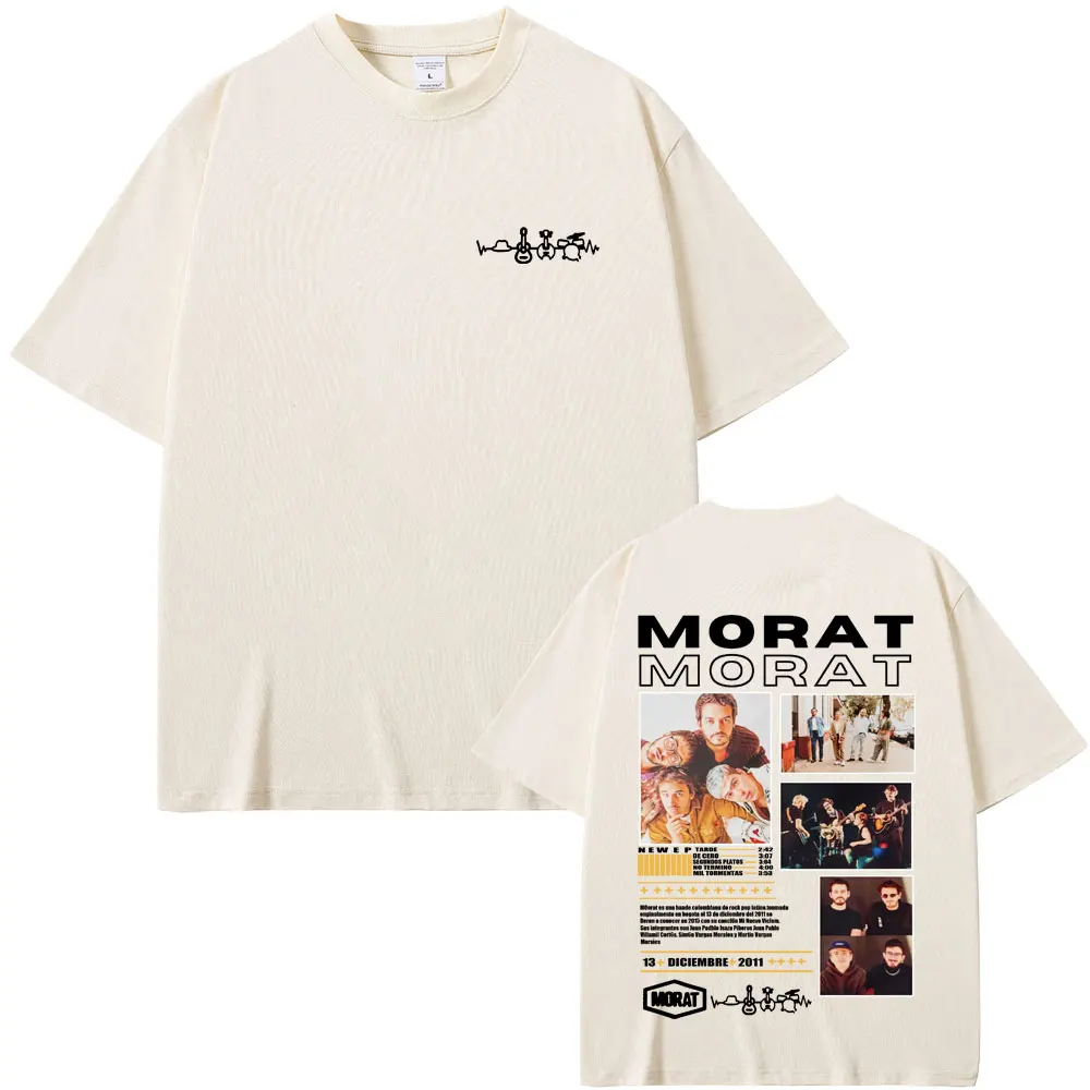 Morat Band Graphic T-shirt Men Women Fashion Pop Music T Shirt Men's Casual 100% Cotton Short Sleeve Tshirt Oversized Streetwear
Morat Band Graphic T-shirt Men Women Fashion Pop Music T Shirt Men's Casual 100% Cotton Short Sleeve Tshirt Oversized Streetwear