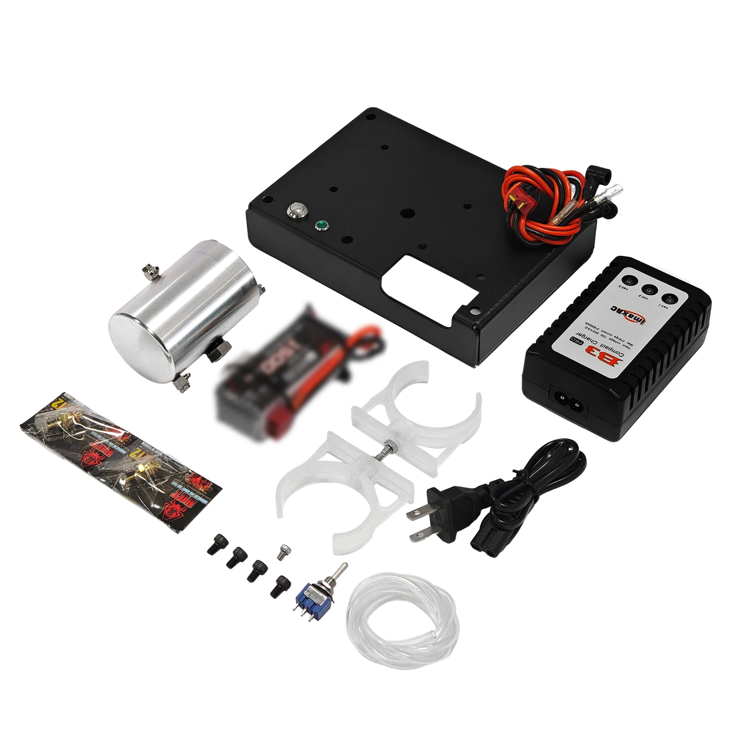 TOYAN FS-L200AC Methanol Engine Starter Kit Black Base Charger Tools Tank RC DIY Model Replacement Parts
TOYAN FS-L200AC Methanol Engine Starter Kit Black Base Charger Tools Tank RC DIY Model Replacement Parts