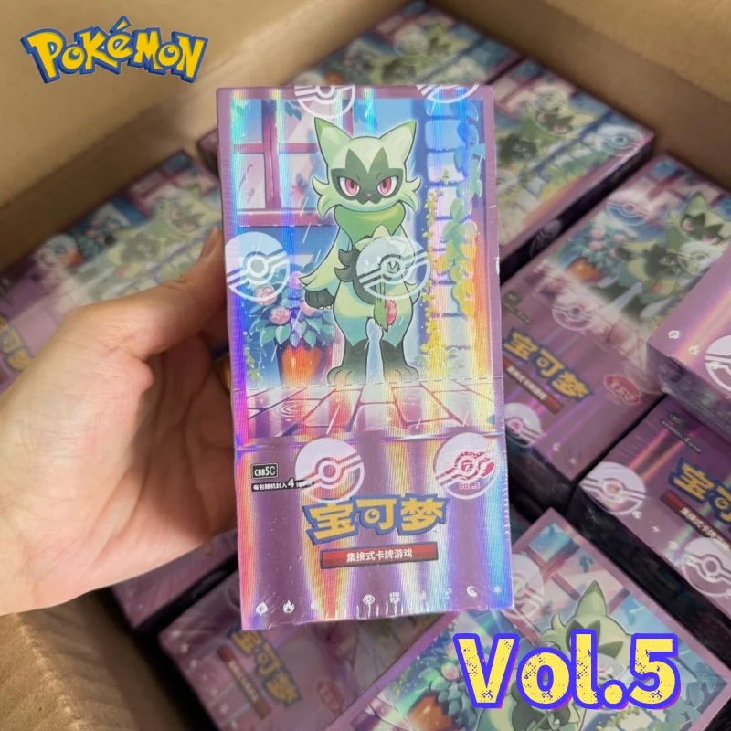 Hot New Original Pkm Ptcg Gem Pack Vol.5 Serise Booster Box Sprigatito Simplified Chinese Version Surprise Collection Toy Cards
Hot New Original Pkm Ptcg Gem Pack Vol.5 Serise Booster Box Sprigatito Simplified Chinese Version Surprise Collection Toy Cards
