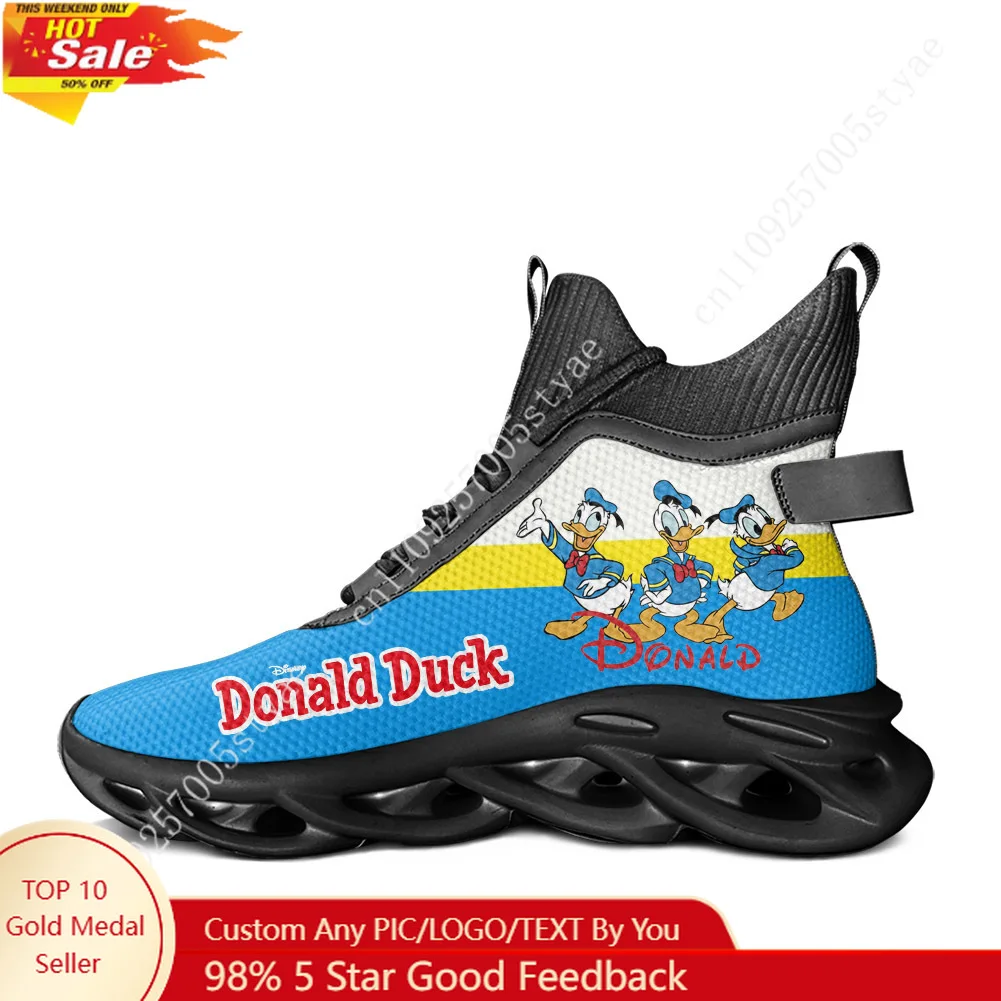 Кроссовки на плоской подошве Disney Donald Duck, мужские и женские спортивные кроссовки, повседневная обувь для бега
Кроссовки на плоской подошве Disney Donald Duck, мужские и женские спортивные кроссовки, повседневная обувь для бега
