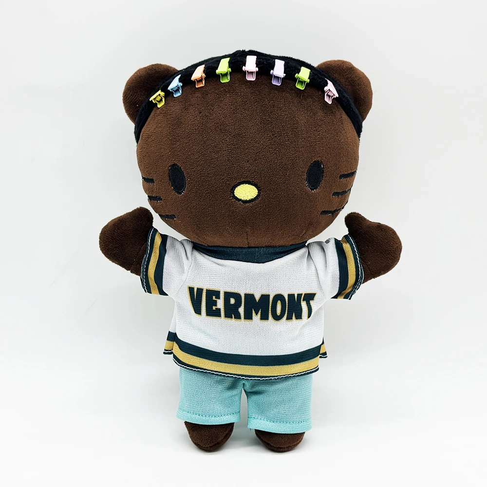24cm Dark Skin Hello Kitty Drake Plush Toy Kawaii Stuffed Doll with Hair Clips Kids Birthday Gift
24cm Dark Skin Hello Kitty Drake Plush Toy Kawaii Stuffed Doll with Hair Clips Kids Birthday Gift