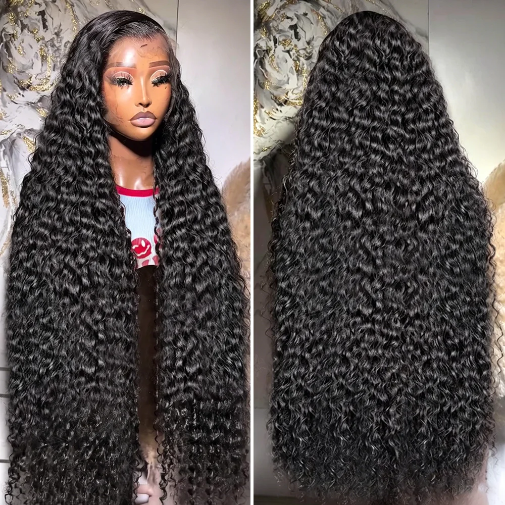 30Inch 220% Deep Wave 13x4 Hd Lace Frontal Wigs Human Hair Brazilian Curly wave Transparent Lace Front Human Hair Wigs For Women
30Inch 220% Deep Wave 13x4 Hd Lace Frontal Wigs Human Hair Brazilian Curly wave Transparent Lace Front Human Hair Wigs For Women