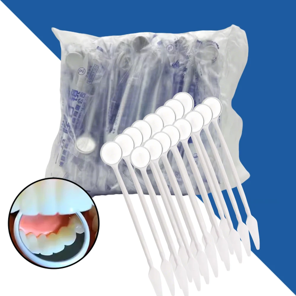 90 Pieces Dental Disposable Explorers Tweezers Oral Mirrors and Double Ended Probe Hooks Temporary Examination Instruments Set
90 Pieces Dental Disposable Explorers Tweezers Oral Mirrors and Double Ended Probe Hooks Temporary Examination Instruments Set