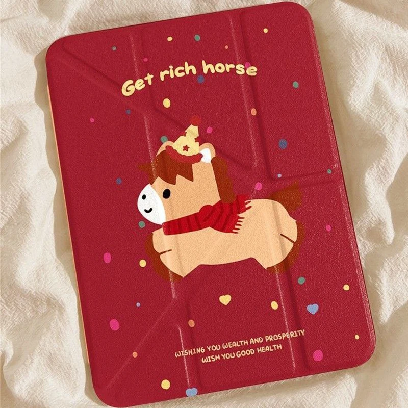 Red Wave Point Pony Y Fold For iPad11th A16 Pro Air 13 11 M5 M3 M2 M4 2025 12.9 9 8 7 6 5 4 10Th Mini 7 6 Funda Shockproof Cover
Red Wave Point Pony Y Fold For iPad11th A16 Pro Air 13 11 M5 M3 M2 M4 2025 12.9 9 8 7 6 5 4 10Th Mini 7 6 Funda Shockproof Cover