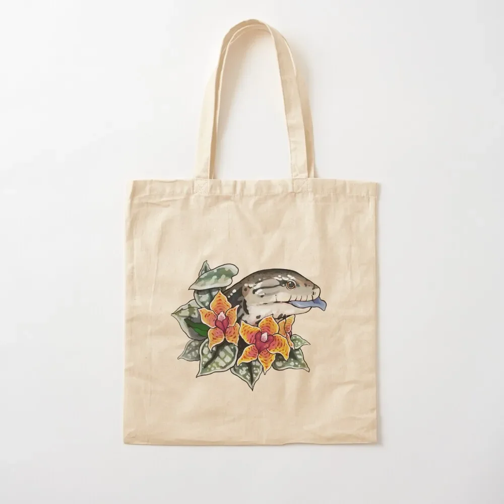 Pastel Blue Tongue Skink Tote Bag custom canvas bag shopping trolley bag Women's shopper bags luxury women
Pastel Blue Tongue Skink Tote Bag custom canvas bag shopping trolley bag Women's shopper bags luxury women