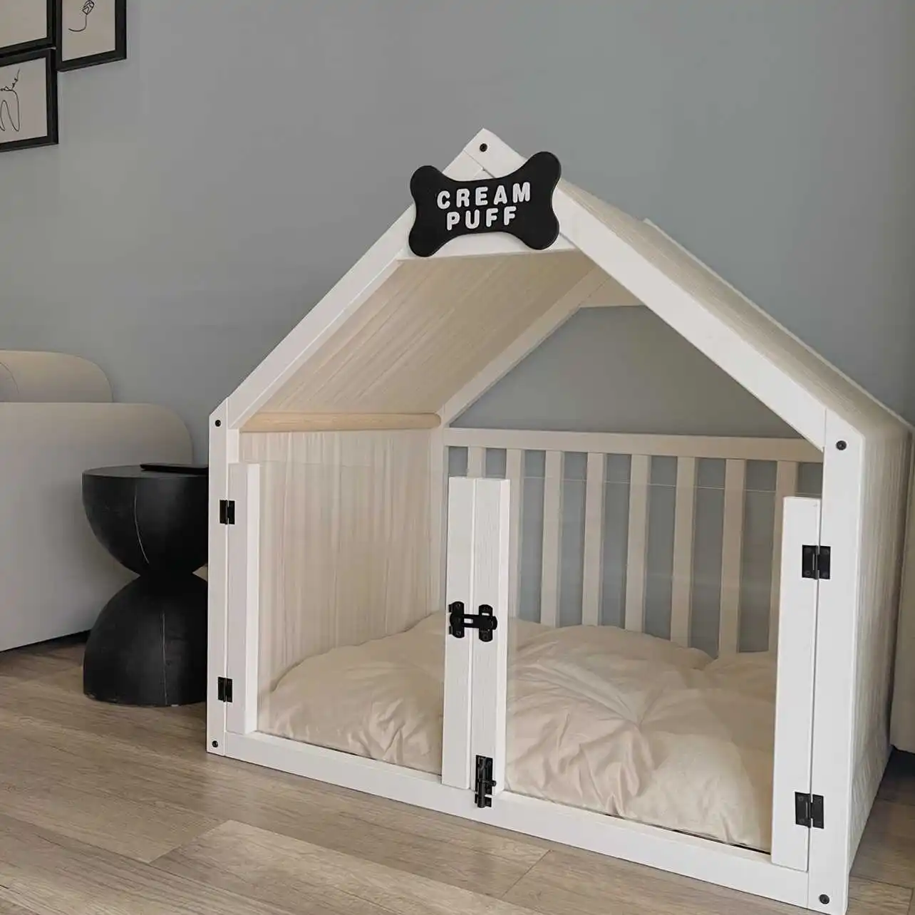 Kennel Villa Dog House Indoor Solid Wood Cat Nest Dog House Removable and Washable Luxury Dog Cage Universal Warm in All Seasons
Kennel Villa Dog House Indoor Solid Wood Cat Nest Dog House Removable and Washable Luxury Dog Cage Universal Warm in All Seasons