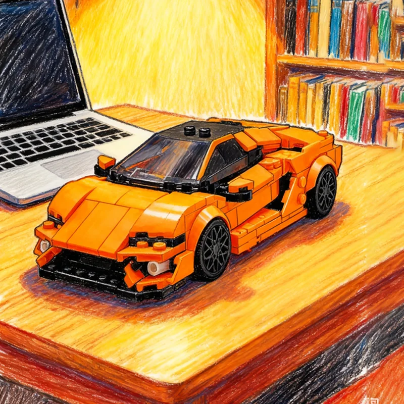 447pcs MOC Lamborghiniesd Temerario City Champions Super Car Model Building Blocks Construction Festival Gifts Toys Idea
447pcs MOC Lamborghiniesd Temerario City Champions Super Car Model Building Blocks Construction Festival Gifts Toys Idea
