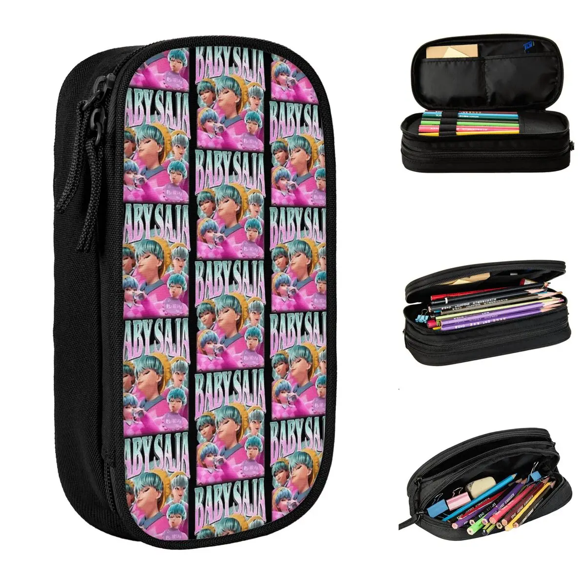 Baby Funny KPop Demon Hunters Pencil Case Boy Girl Aesthetic Pencil Box Printed School Pencil Cases Stationery Gift Idea
Baby Funny KPop Demon Hunters Pencil Case Boy Girl Aesthetic Pencil Box Printed School Pencil Cases Stationery Gift Idea
