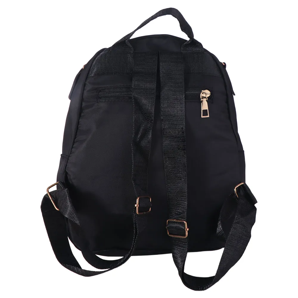 Portable Multi-functional Nylon Backpack Simple Travel Black Shoulder Bag Small Handbag Retro Backpack Girls
Portable Multi-functional Nylon Backpack Simple Travel Black Shoulder Bag Small Handbag Retro Backpack Girls