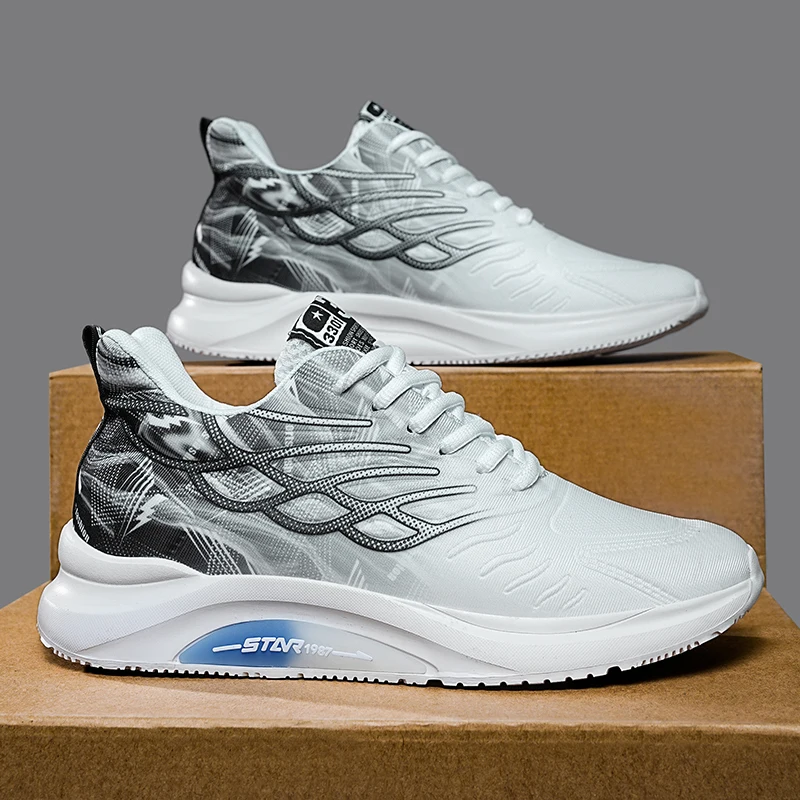 Men Walking Shoes Breathable Non-Slip Outdoor Running Mesh Comfortable Wear-resistant Training Sneakers for Men
Men Walking Shoes Breathable Non-Slip Outdoor Running Mesh Comfortable Wear-resistant Training Sneakers for Men