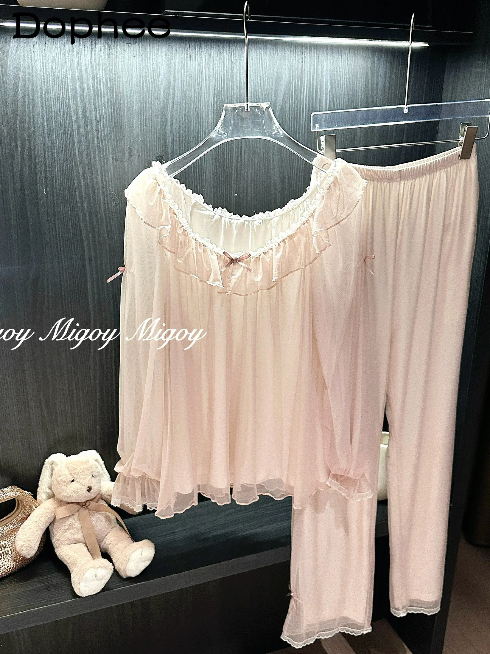 Sweet Girl Ins Modal Cotton Long Sleeve Pajamas Spring and Autumn French Court Style Homewear Set 2025 New Model
Sweet Girl Ins Modal Cotton Long Sleeve Pajamas Spring and Autumn French Court Style Homewear Set 2025 New Model