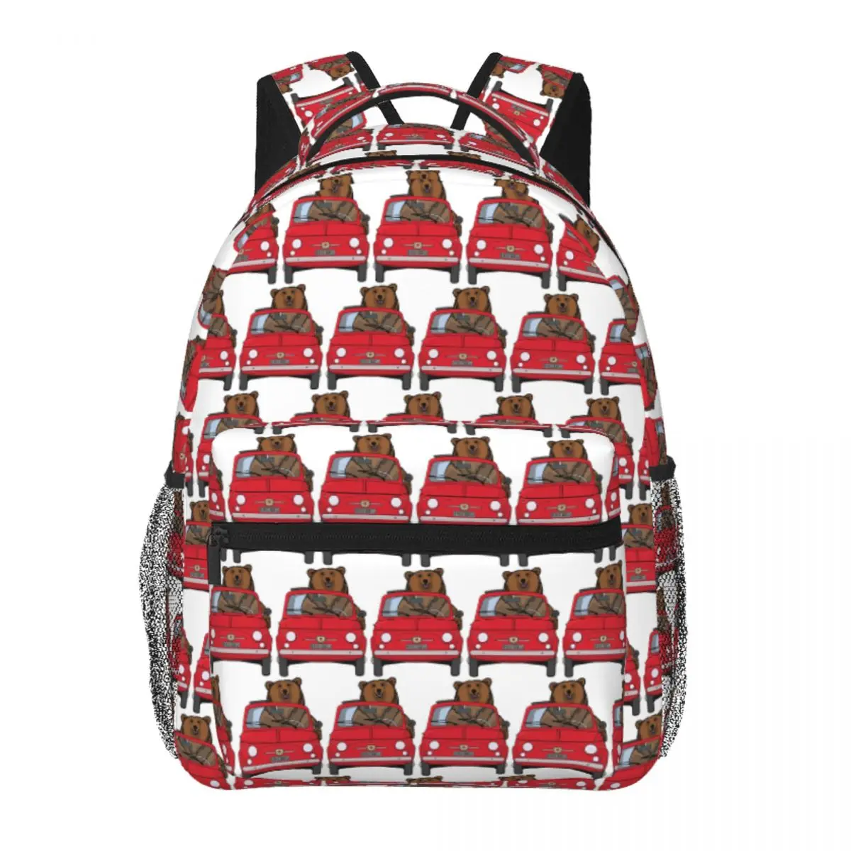 Bear In A Red Classic Fiat 500 Backpack Student Boys Girls BookBag Kids School Bag Laptop Shoulder Bags for Men Women
Bear In A Red Classic Fiat 500 Backpack Student Boys Girls BookBag Kids School Bag Laptop Shoulder Bags for Men Women