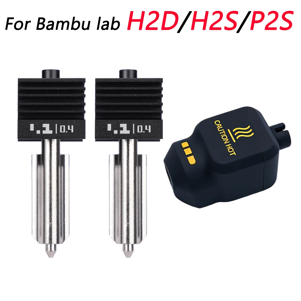 Hotend Kit For bambu lab h2s/p2s/h2d Fast Printing Upgrade Hotend Standard flow Quick Replacement Nozzle
Hotend Kit For bambu lab h2s/p2s/h2d Fast Printing Upgrade Hotend Standard flow Quick Replacement Nozzle
