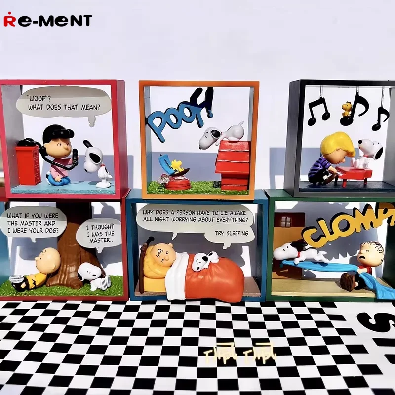In Stock Anime Action Figure Snoopy Comic Cube Collection Re-Ment Happy Hour Ornament 1-6 Box Miniature Dolls Blind Box Kid Gift
In Stock Anime Action Figure Snoopy Comic Cube Collection Re-Ment Happy Hour Ornament 1-6 Box Miniature Dolls Blind Box Kid Gift