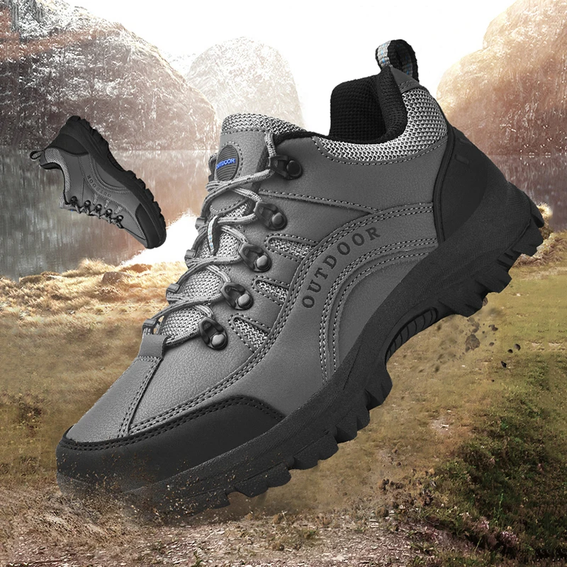 Men's Hiking Shoes Anti-collision Ankle Boots Outdoor Jogging Shoes High-quality Casual Shoes Anti Slip Wear-resistant Sneakers
Men's Hiking Shoes Anti-collision Ankle Boots Outdoor Jogging Shoes High-quality Casual Shoes Anti Slip Wear-resistant Sneakers