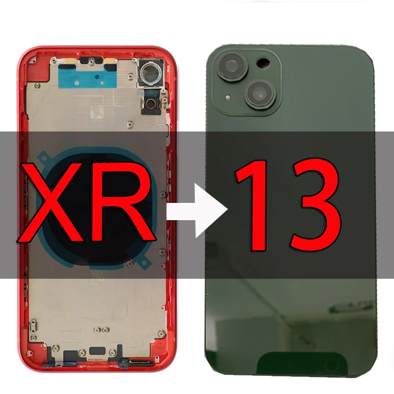 DIY Backshell For iPhone XR Housing like 13 Rear Chassis for iPhone XR Modified Aerospace-Grade Battery Cover with Flex & Case
DIY Backshell For iPhone XR Housing like 13 Rear Chassis for iPhone XR Modified Aerospace-Grade Battery Cover with Flex & Case