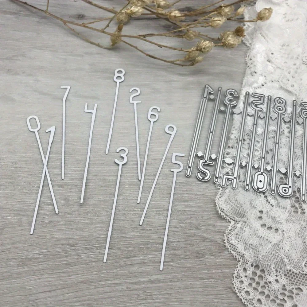 1pcs metal cutting dies cut die mold numbers sticks decoration Scrapbook paper craft blade punch stencils dies
1pcs metal cutting dies cut die mold numbers sticks decoration Scrapbook paper craft blade punch stencils dies