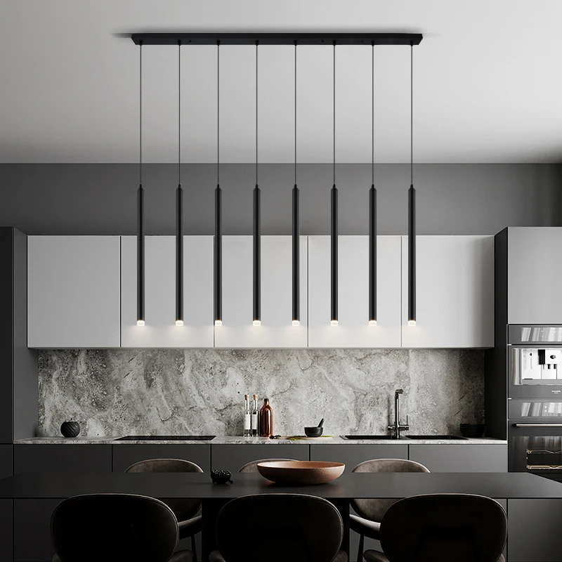 Bar Chandelier Modern Ceiling Long Tube Combination Chandeliers Nordic Restaurant Pendant Lamp Led Indoor Lighting Hanging Lamp
Bar Chandelier Modern Ceiling Long Tube Combination Chandeliers Nordic Restaurant Pendant Lamp Led Indoor Lighting Hanging Lamp