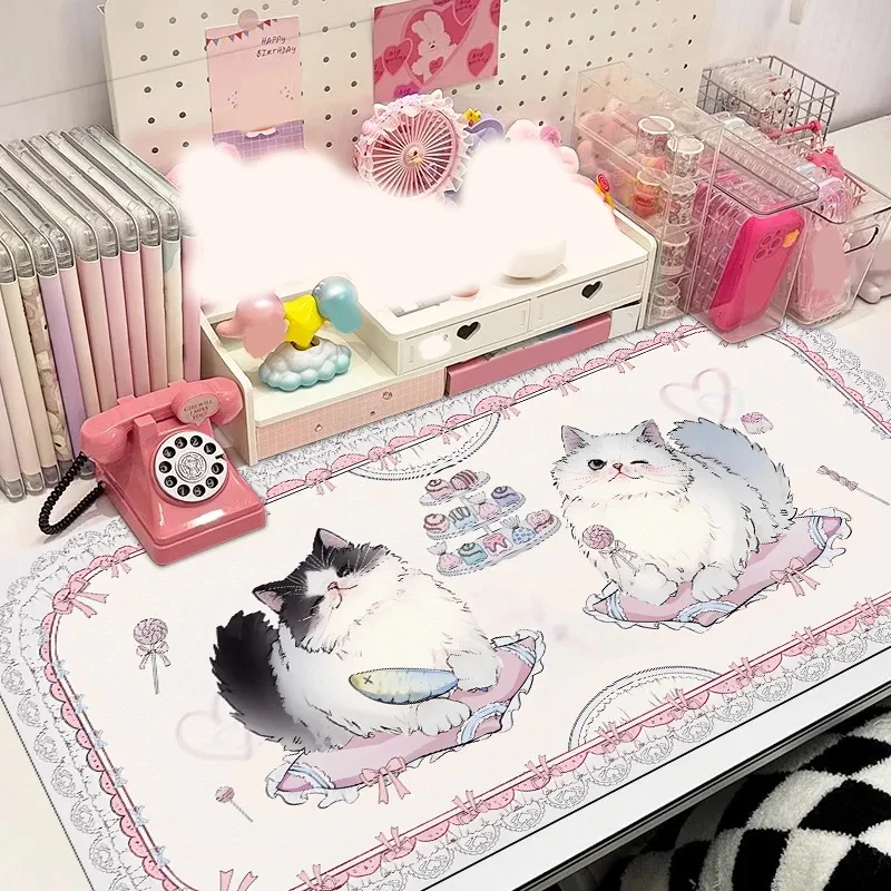 Оригинальный длинный настольный коврик из искусственной кожи Little Foodie Cat | Розовый водонепроницаемый большой коврик для мыши и обеденный коврик для домашних животных, кавайный декор для рабочего стола
Оригинальный длинный настольный коврик из искусственной кожи Little Foodie Cat | Розовый водонепроницаемый большой коврик для мыши и обеденный коврик для домашних животных, кавайный декор для рабочего стола