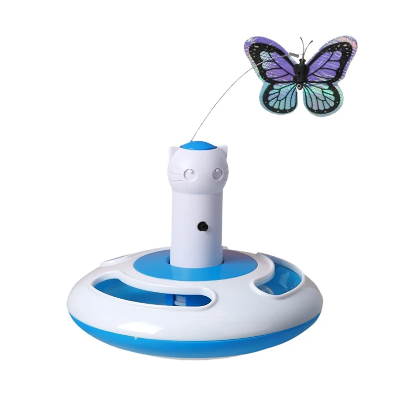 Cat Toys Interactive Cat Toy Funny Exercise Electric Flutter Rotating Kitten Toys Cat Teaser With Replacement
Cat Toys Interactive Cat Toy Funny Exercise Electric Flutter Rotating Kitten Toys Cat Teaser With Replacement