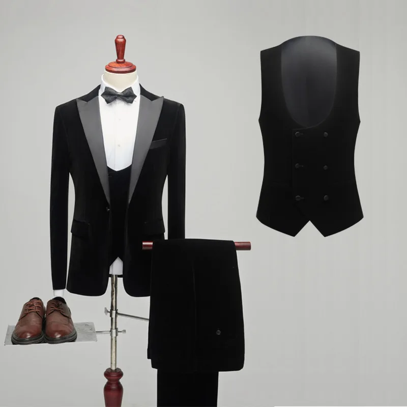 Gentleman Suit Man Suit Formal Evening Dress Bridegroom Wedding Best Man Suit Man Mens Suits 3 Piece
Gentleman Suit Man Suit Formal Evening Dress Bridegroom Wedding Best Man Suit Man Mens Suits 3 Piece