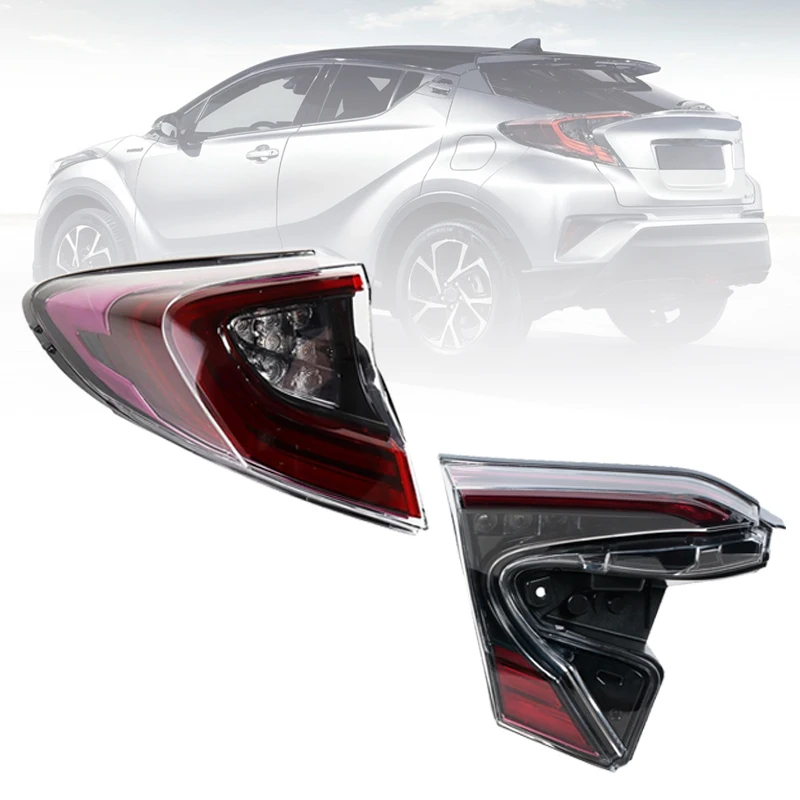 Задний фонарь для Toyota C-HR CHR 2018 2019 2020, светодиодный светильник с высокой конфигурацией, бампер, стоп-сигнал, сигнальная лампа, автомобильные аксессуары
Задний фонарь для Toyota C-HR CHR 2018 2019 2020, светодиодный светильник с высокой конфигурацией, бампер, стоп-сигнал, сигнальная лампа, автомобильные аксессуары