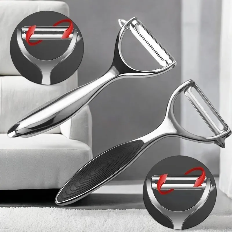 304 Stainless Steel Y-Shaped Potato Apple Peeler Rotatable Fruits Peeler Peeling Tool Kitchen Gadgets Fruit Vegetable Tools
304 Stainless Steel Y-Shaped Potato Apple Peeler Rotatable Fruits Peeler Peeling Tool Kitchen Gadgets Fruit Vegetable Tools