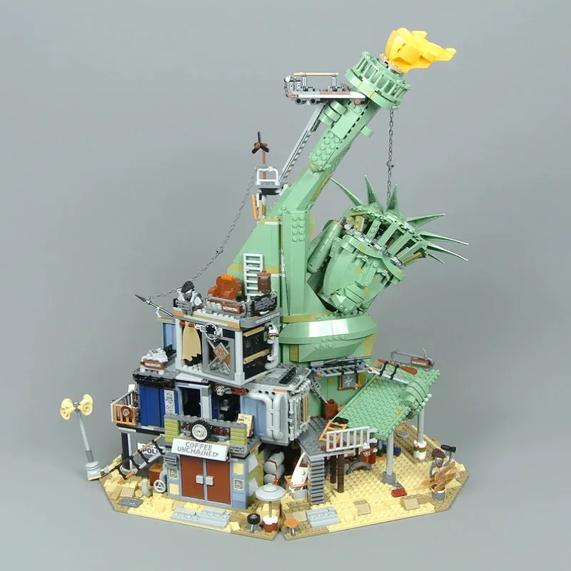 Big movie Fort Doom collapsed Statue of Liberty Difficult assembly building block model gift for adults
Big movie Fort Doom collapsed Statue of Liberty Difficult assembly building block model gift for adults