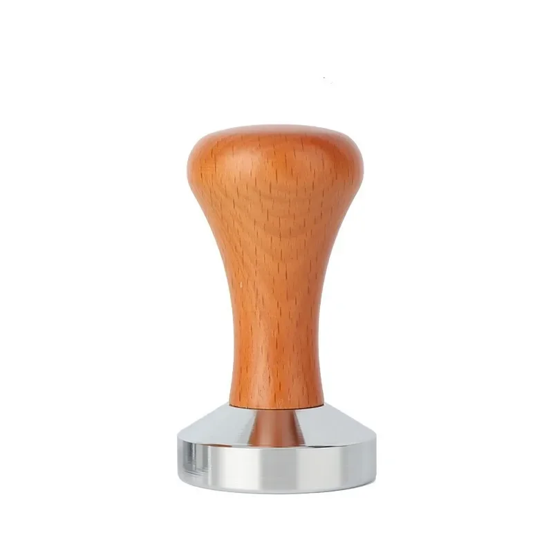 Solid wood handle Italian espresso powder press, simple 304 stainless steel base with detachable three color options
Solid wood handle Italian espresso powder press, simple 304 stainless steel base with detachable three color options