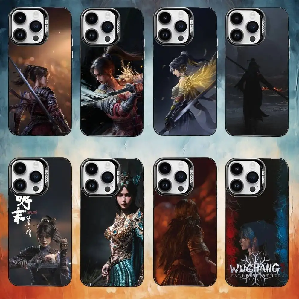 W-Wuchang F-Fallen Feathers Phone Case For iPhone17,16,15,14,13,12,11 Plus,Pro Max Black Candy Matte Shockproof Cover
W-Wuchang F-Fallen Feathers Phone Case For iPhone17,16,15,14,13,12,11 Plus,Pro Max Black Candy Matte Shockproof Cover