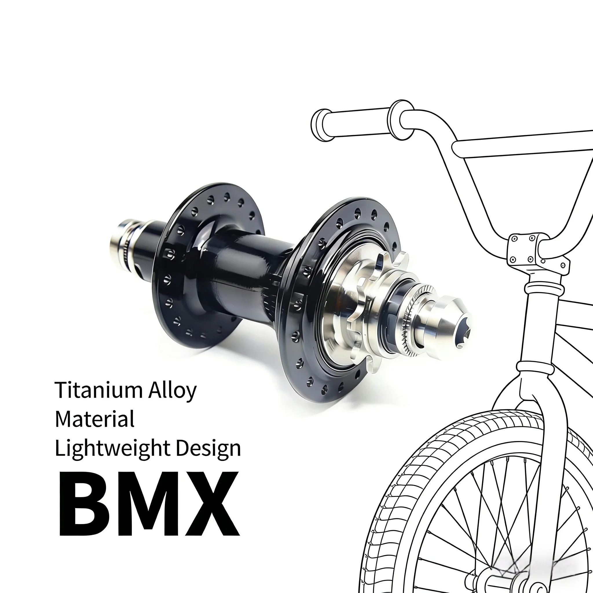 BMX Bike Hub bmx Titanium alloy axle hub 36H Right Driver Bicycle Hubs Rear bmx hubs Ultralight mini bike hub 9T 120 click sound
BMX Bike Hub bmx Titanium alloy axle hub 36H Right Driver Bicycle Hubs Rear bmx hubs Ultralight mini bike hub 9T 120 click sound