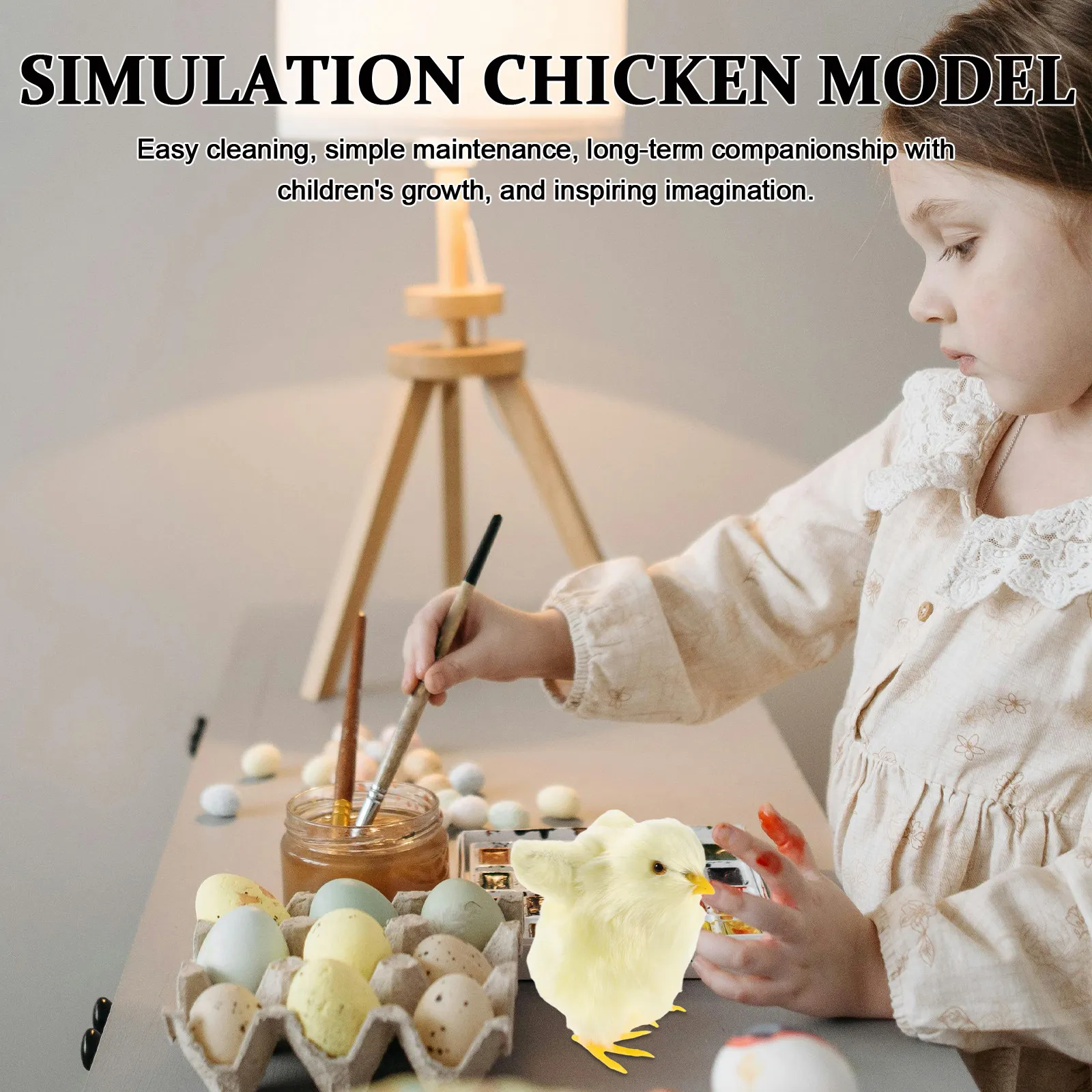 2Pcs Easter Simulation Chicken Realistic Mini Nest Chicks Decorative Stuffed Animal for Party Basket Cake Small Easter Chicks
2Pcs Easter Simulation Chicken Realistic Mini Nest Chicks Decorative Stuffed Animal for Party Basket Cake Small Easter Chicks